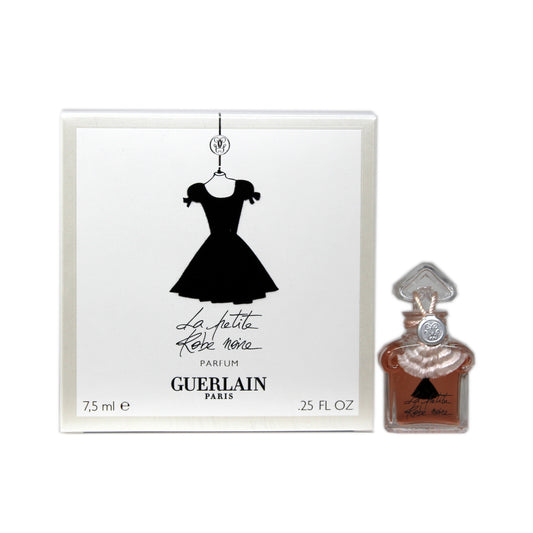 Guerlain La Petite Robe Noire Parfum Splash – a sweet and sophisticated fragrance with notes of black cherry, almond, and rose, in a chic splash bottle.